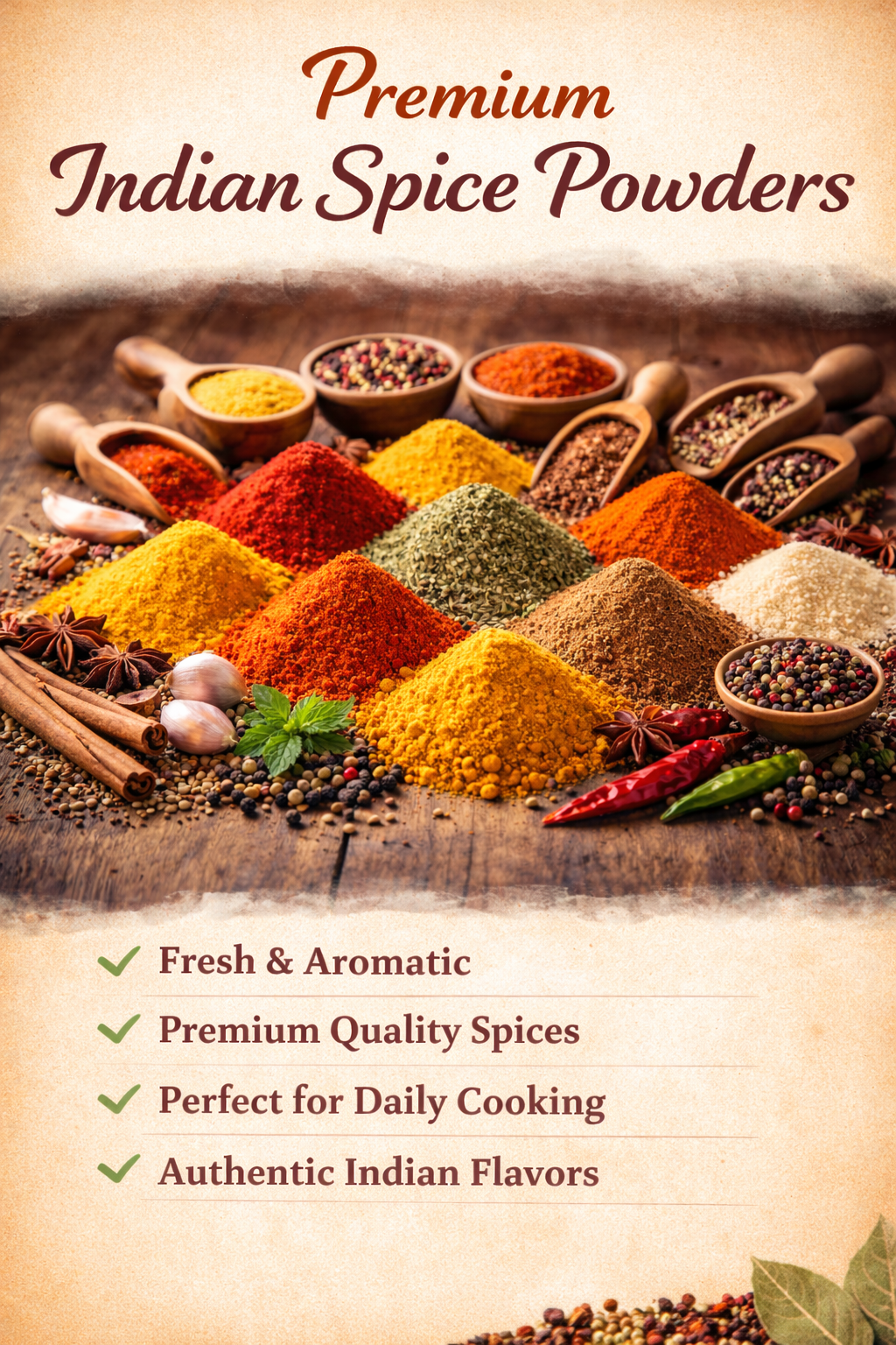 Premium Indian Spice Powders