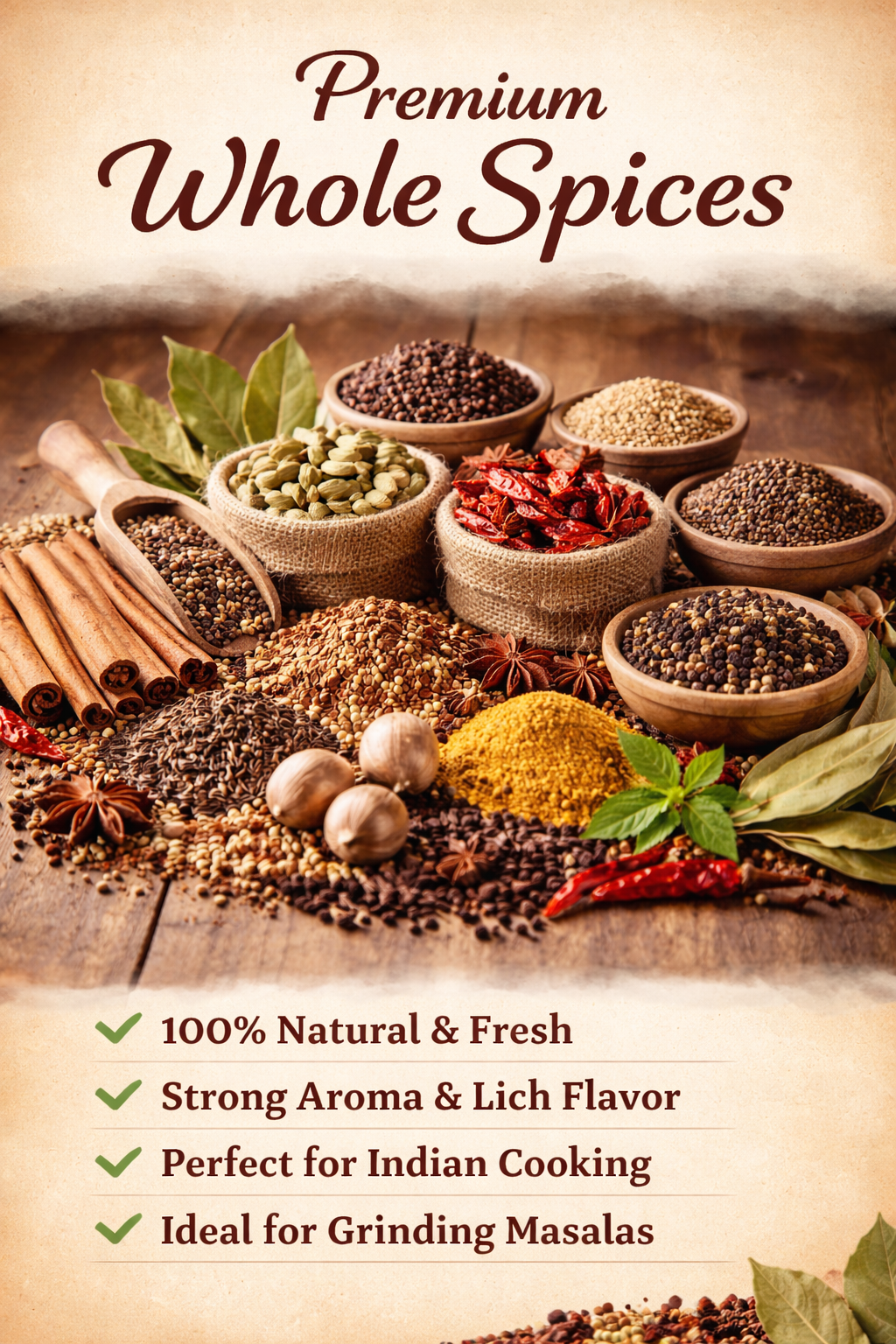 Premium Whole Spices
