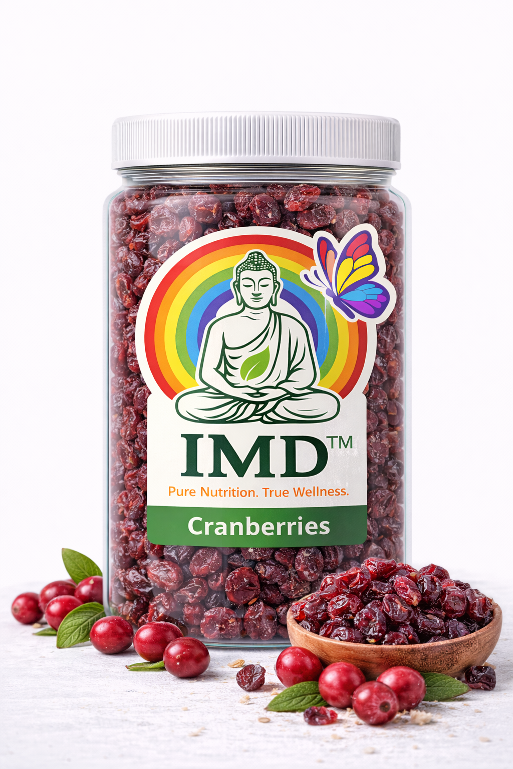 IMD Dried Cranberries – Sweet & Tangy Healthy Berry Snack