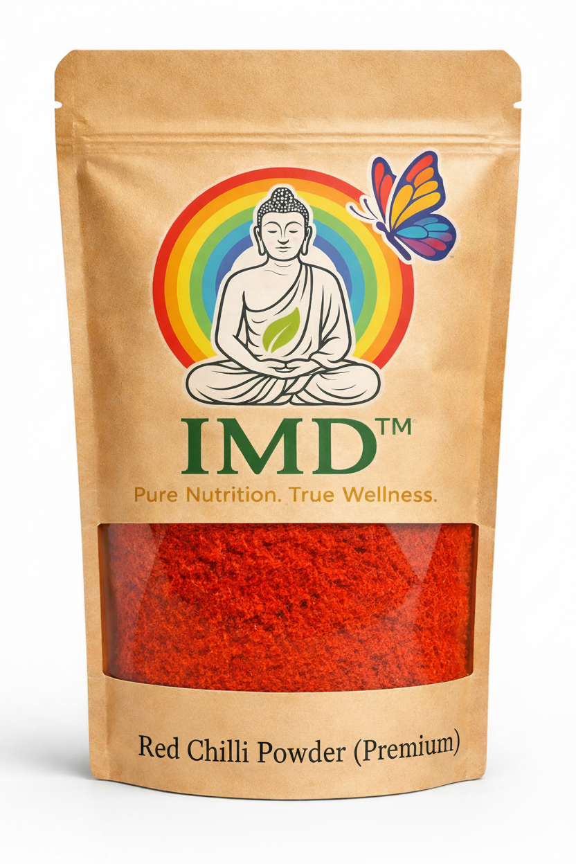 IMD Premium Red Chilli Powder (Lal Mirch Powder) – Pure & Spicy Indian Masala