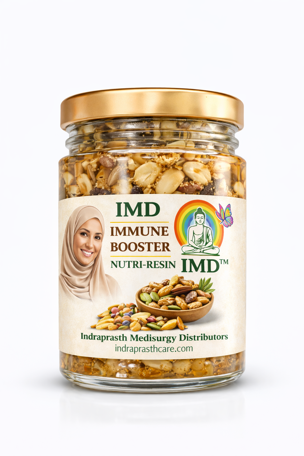 IMD Immune Booster Resin – A Natural Protein for Health, Net Weight {200g}