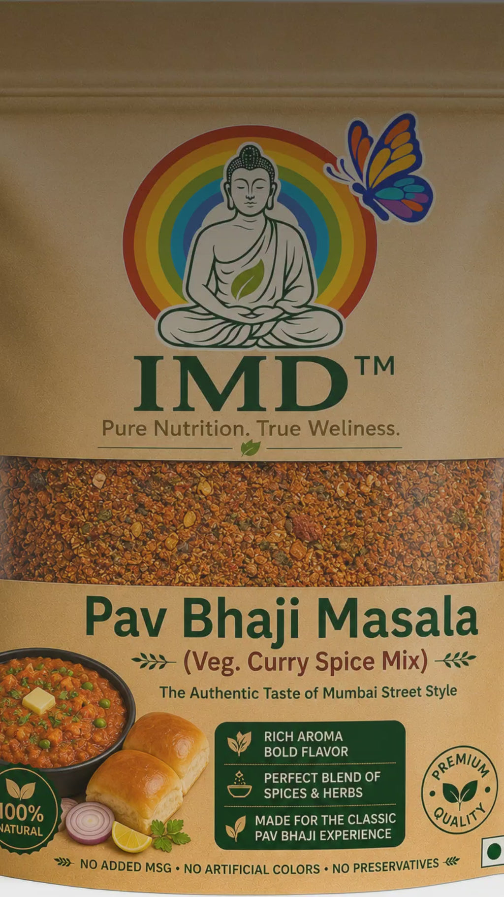 IMD Pav Bhaji Masala – Authentic Street Style Indian Spice Blend