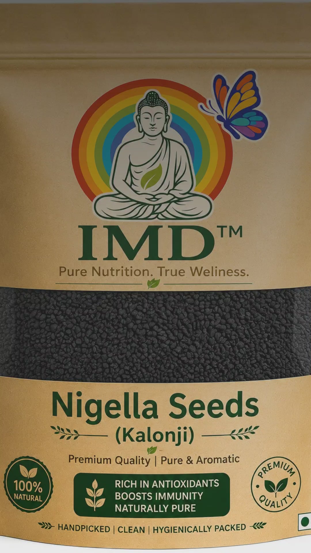 IMD Nigella Seeds (Kalonji) – Premium Aromatic Whole Indian Spice
