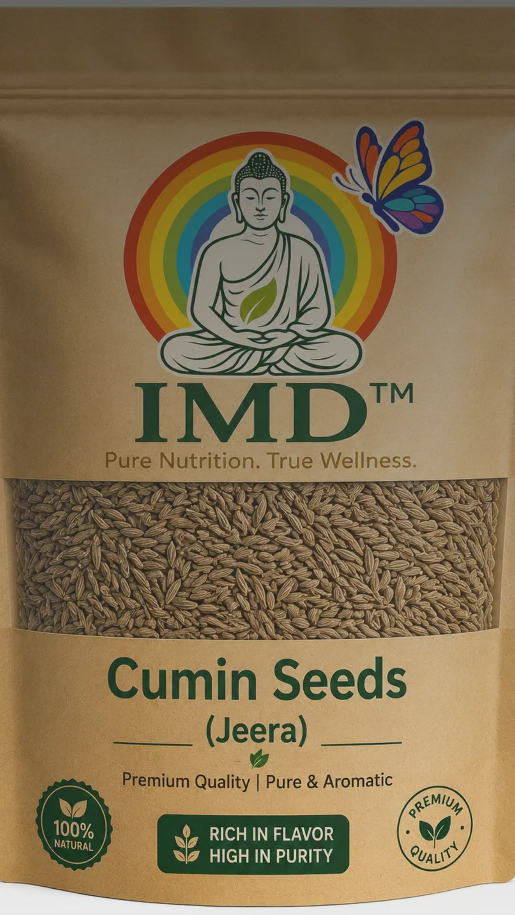 IMD Cumin Seeds (Jeera) – Premium Whole Aromatic Indian Spice