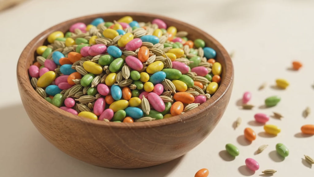 IMD Sugar Coated Color Saunf – Sweet Mouth Freshener