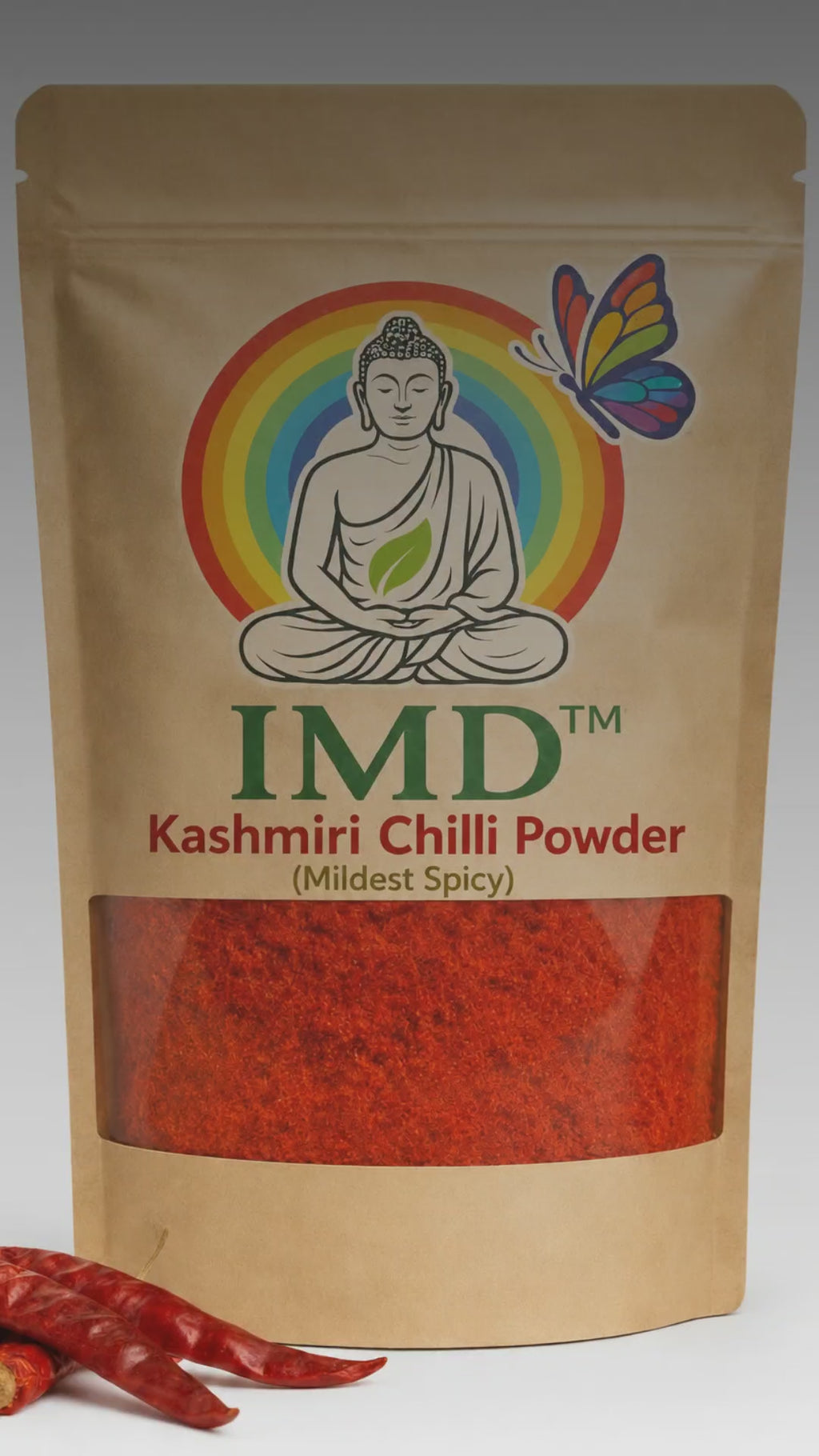 IMD Kashmiri Chilli Powder – Mild Spice & Rich Red Color | Premium Lal Mirch Powder