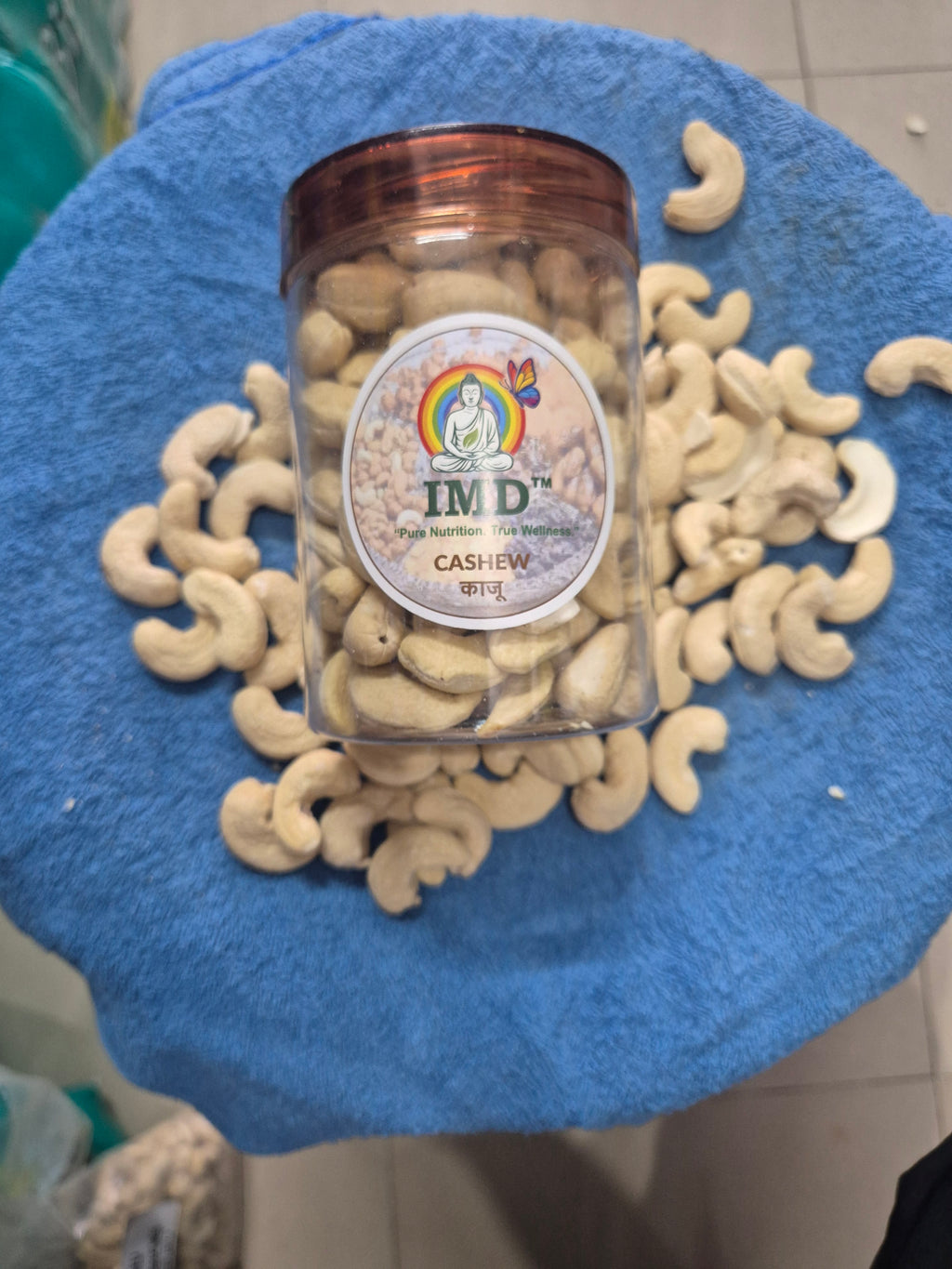 IMD Premium Cashew Nuts (Kaju) W210 No. – Crunchy & Nutritious Dry Fruits