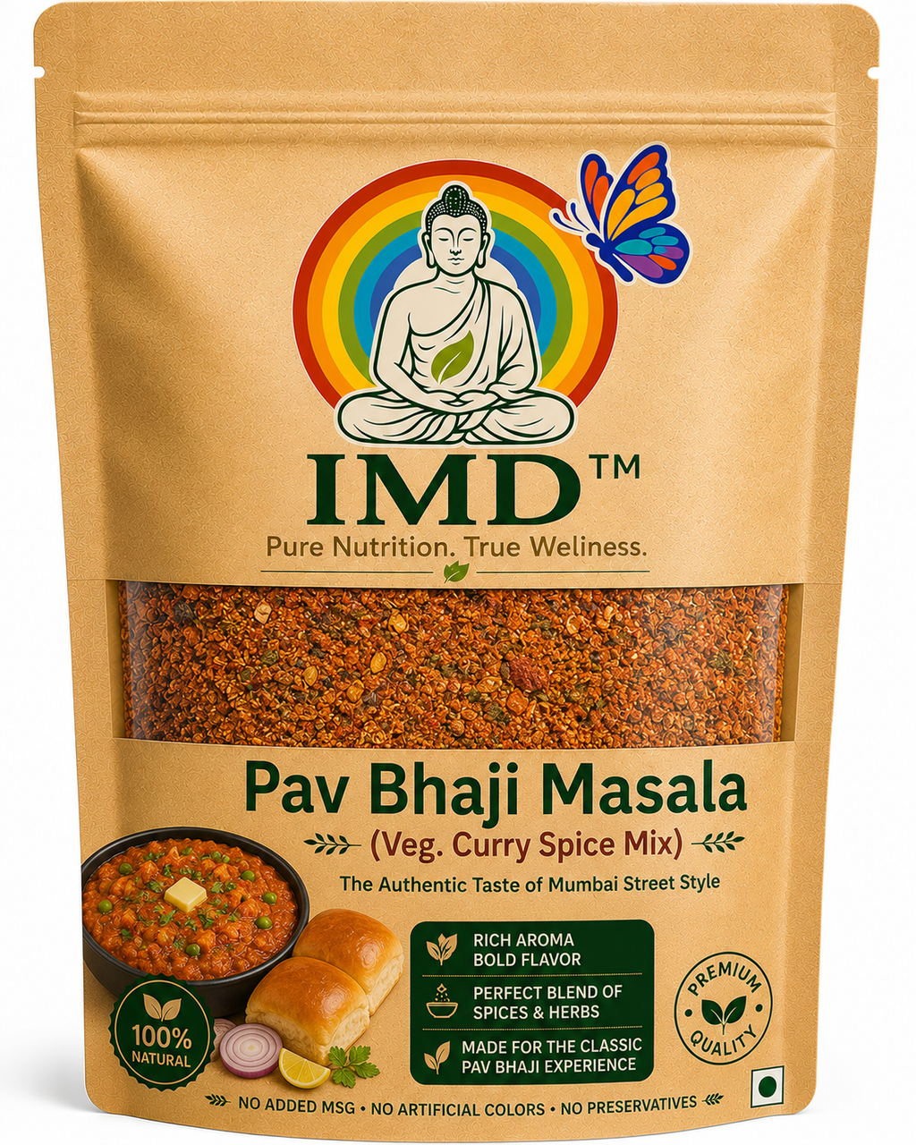 IMD Pav Bhaji Masala – Authentic Street Style Indian Spice Blend
