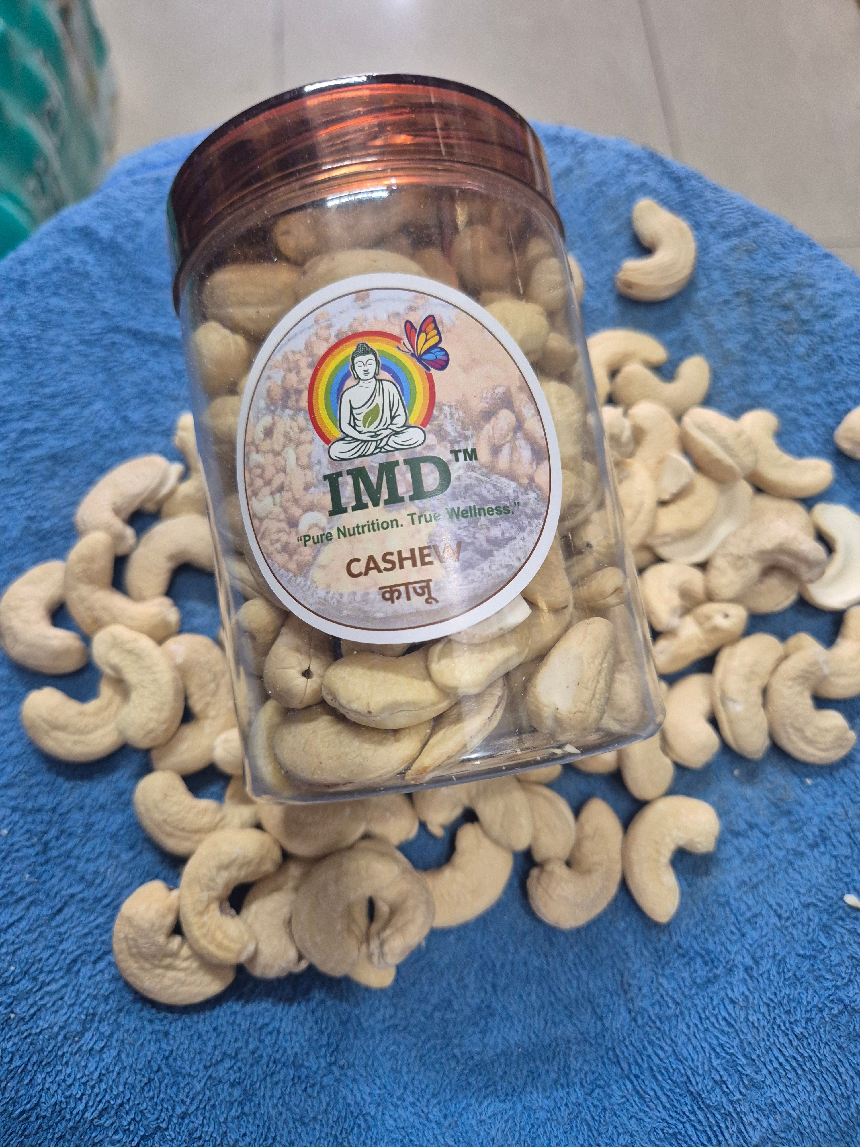 IMD Premium Cashew Nuts (Kaju) W210 No. – Crunchy & Nutritious Dry Fruits