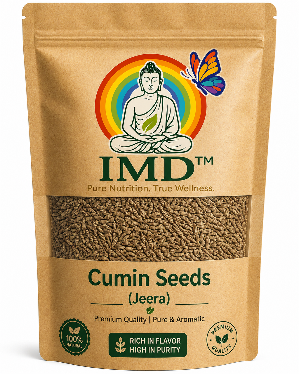 IMD Cumin Seeds (Jeera) – Premium Whole Aromatic Indian Spice