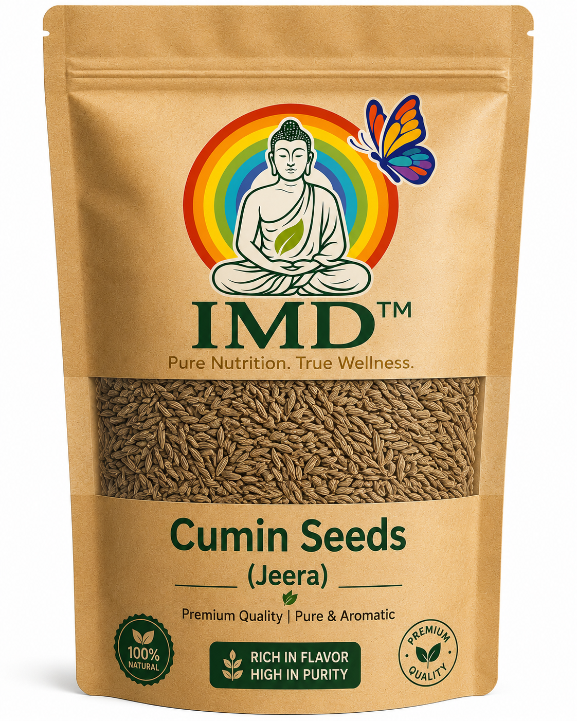 IMD Cumin Seeds (Jeera) – Premium Whole Aromatic Indian Spice