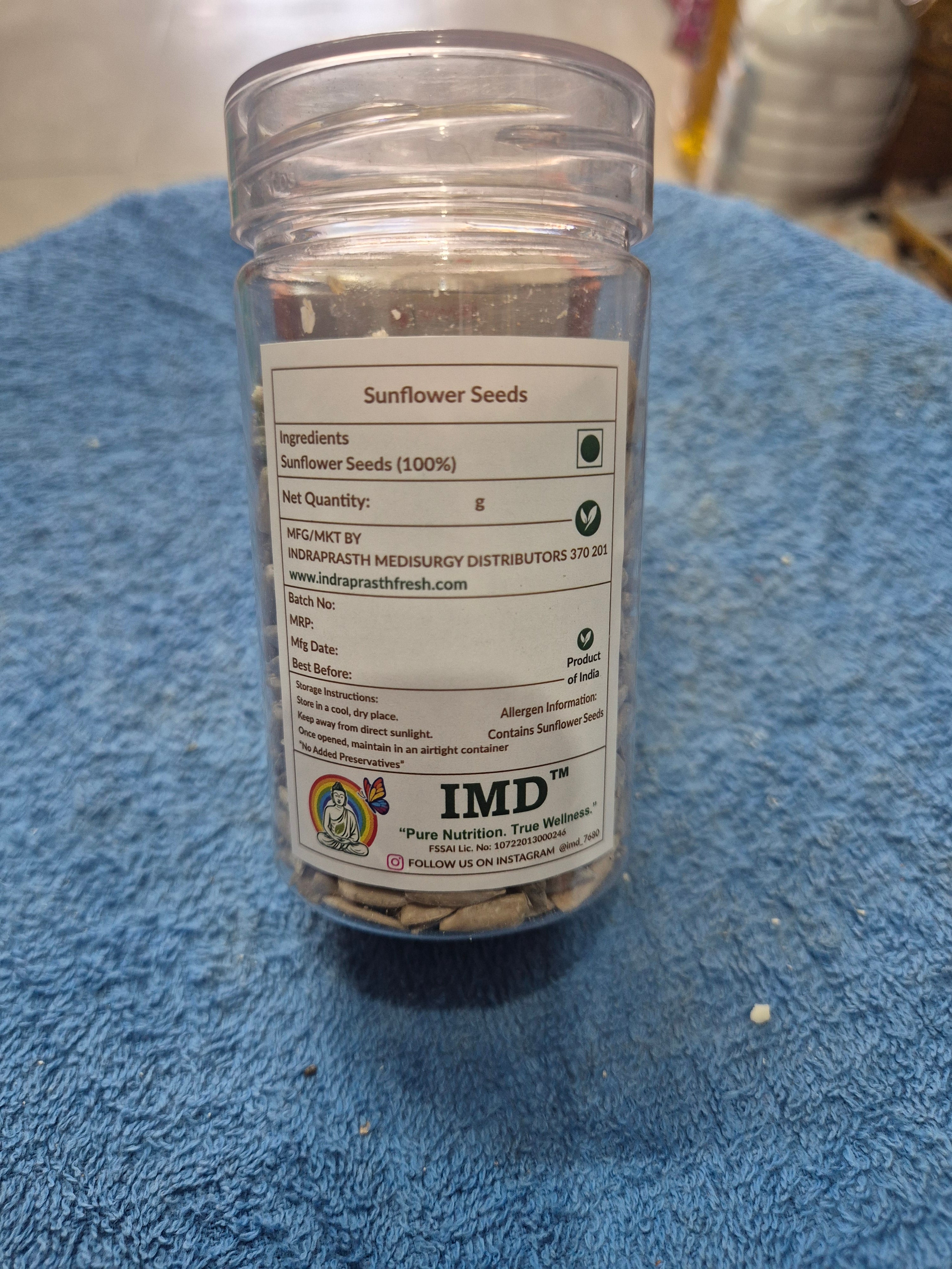 IMD Sunflower Seeds – Premium Healthy & Nutritious Seeds (Super Dry)