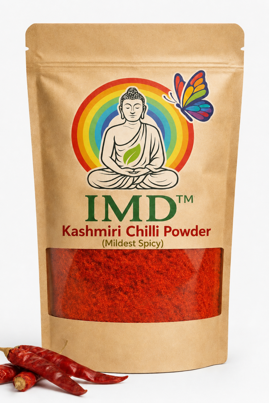 IMD Kashmiri Chilli Powder – Mild Spice & Rich Red Color | Premium Lal Mirch Powder