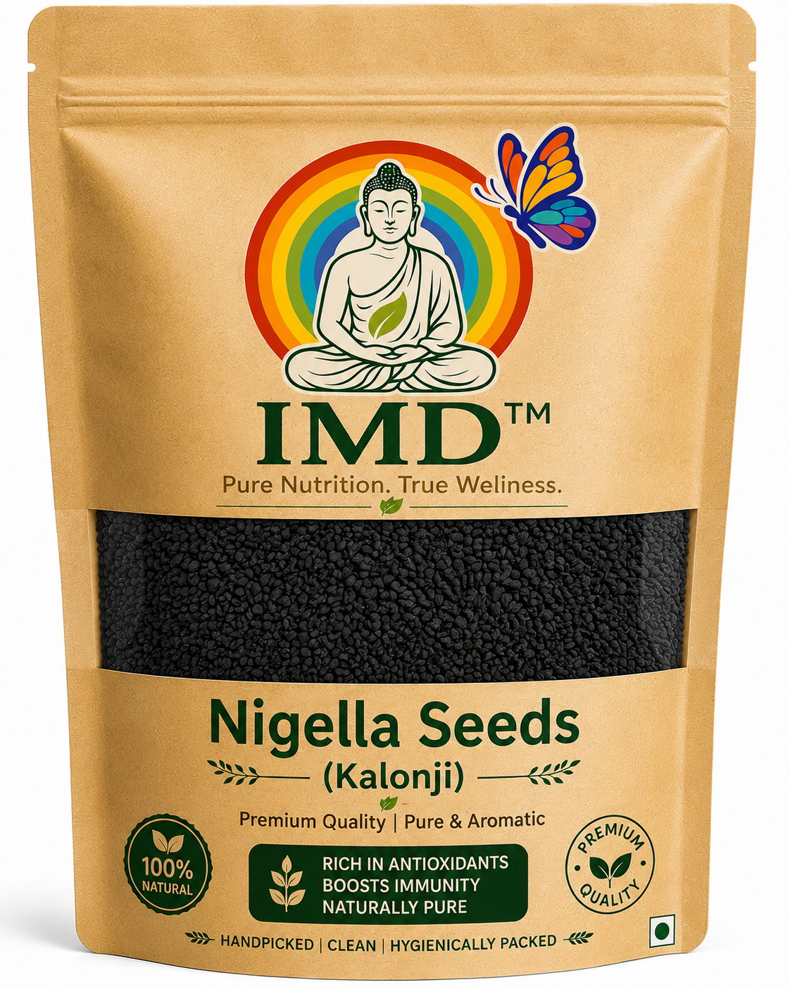 IMD Nigella Seeds (Kalonji) – Premium Aromatic Whole Indian Spice